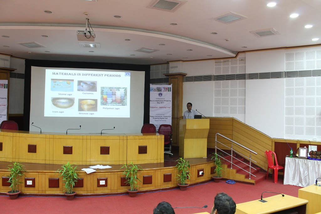 IP Day 2017 TaIk by Prof. N.Karak